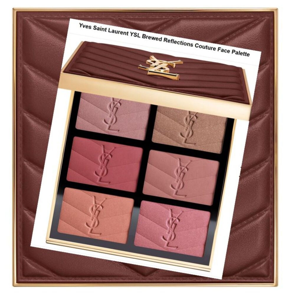 YSL Brewed Reflections Couture Face Palette Color: 1 - light to medium New